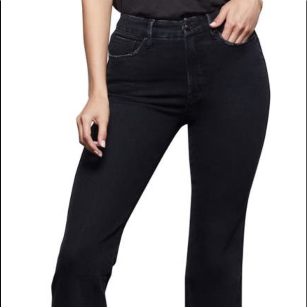 Good American Good Curve Straight leg jeans